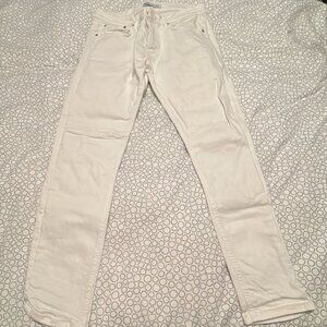 Zara Men's Skinny Jeans - Crisp White